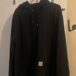 Carhartt Men's Black Pullover Hoodie